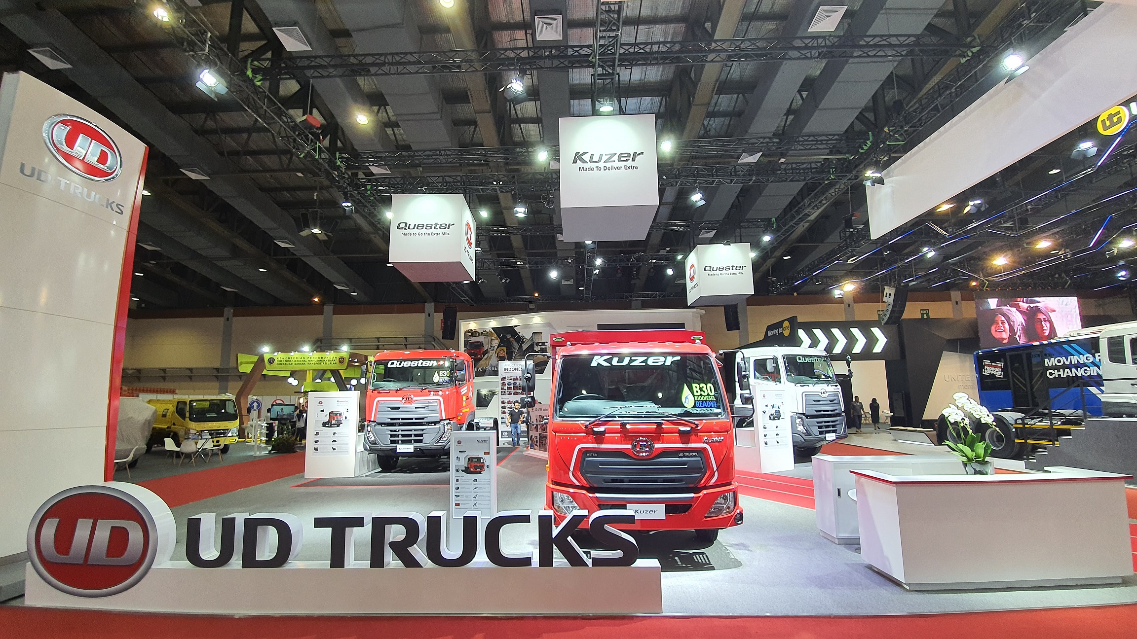 UD Trucks Pamerkan Kuzer & New Quester pada Ajang GIICOMVEC 2020