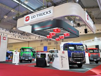UD Trucks Menuju Logistik, Planet dan Manusia dalam Kehidupan yang Lebih Baik di Gaikindo Indonesia International Auto Show 2022