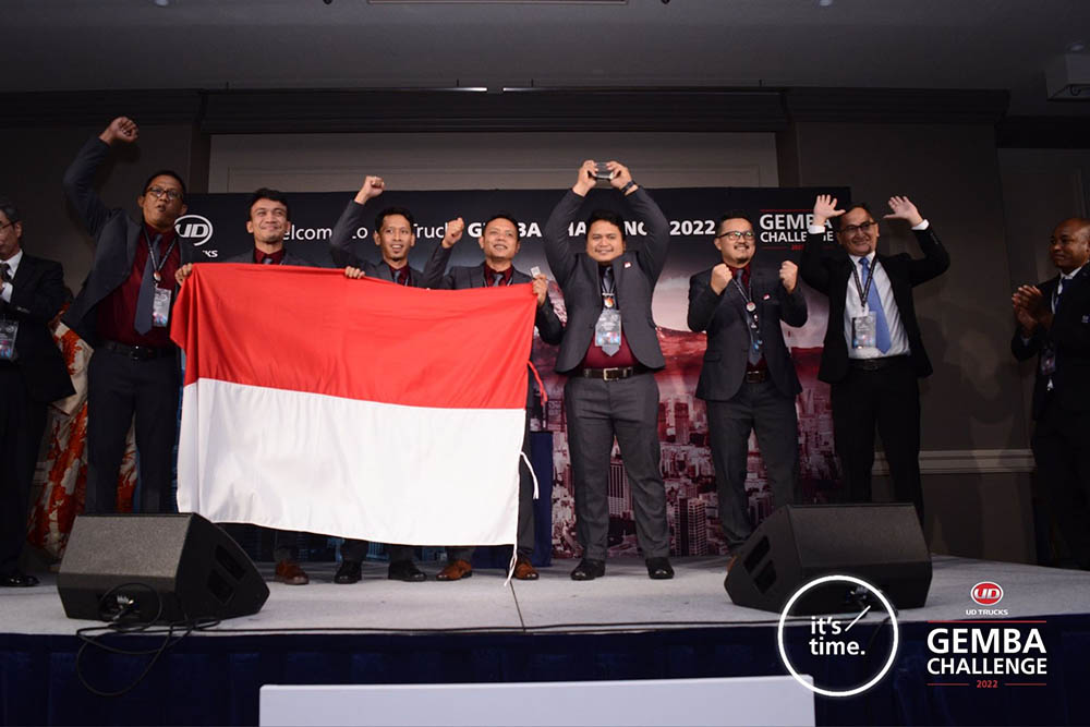 UD Trucks Indonesia Juarai Gemba Challenge Global 2022