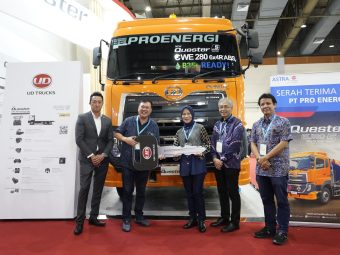 Solusi Terdepan Keselamatan Pengemudi, Purna Jual Astra UD Trucks Dorong Penjualan di GICOMVEC 2024