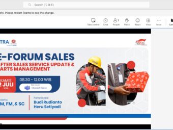 Pembekalan Tim Sales Astra UD Trucks Perkuat Layanan Purna Jual